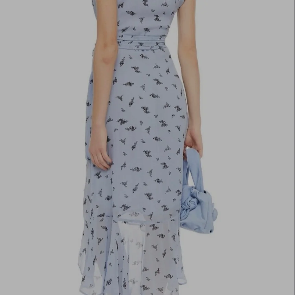 GANNI NWT.....Floral wrap dress - Picture 3 of 7